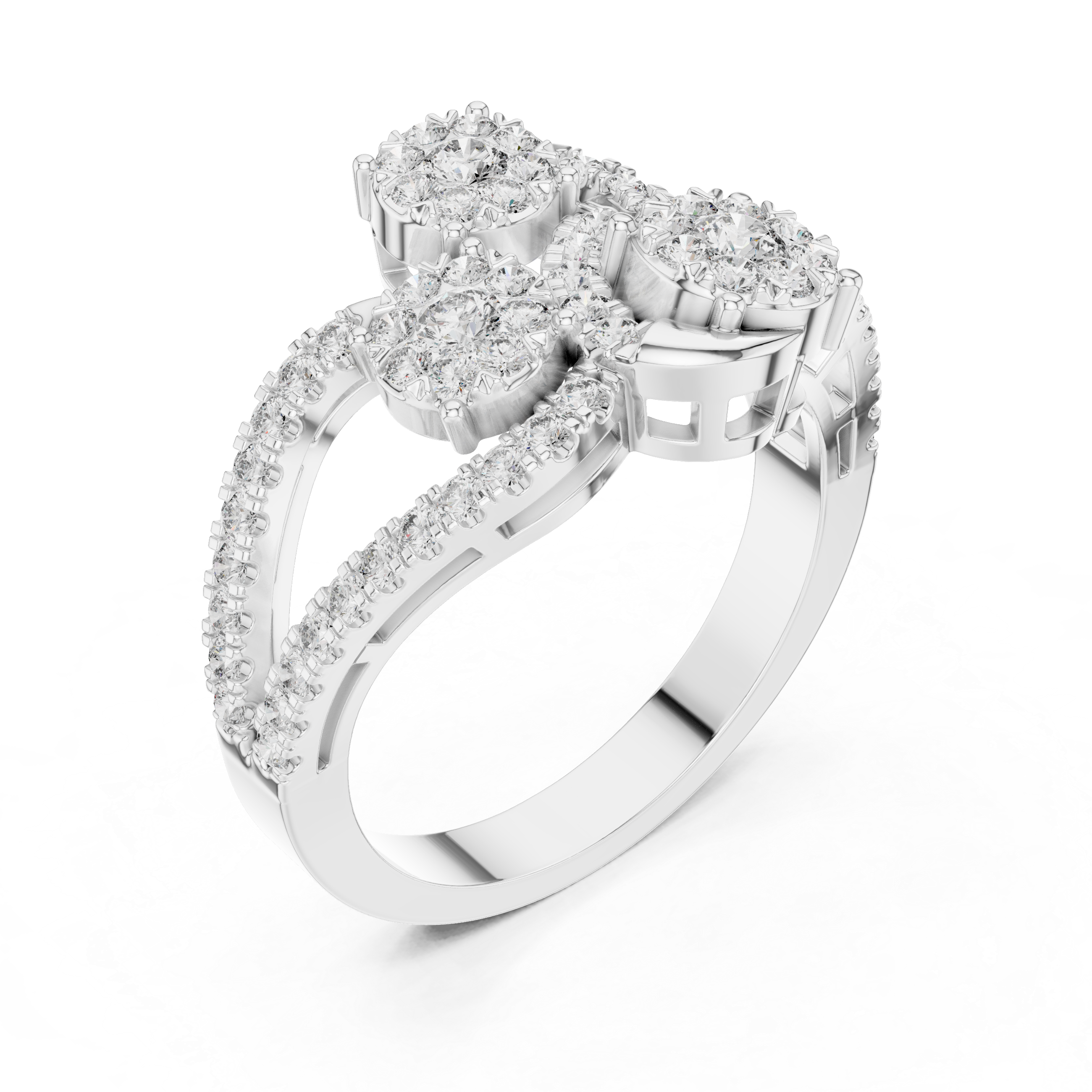 Visionary lab grown diamond women's ring