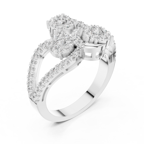Visionary lab grown diamond women's ring