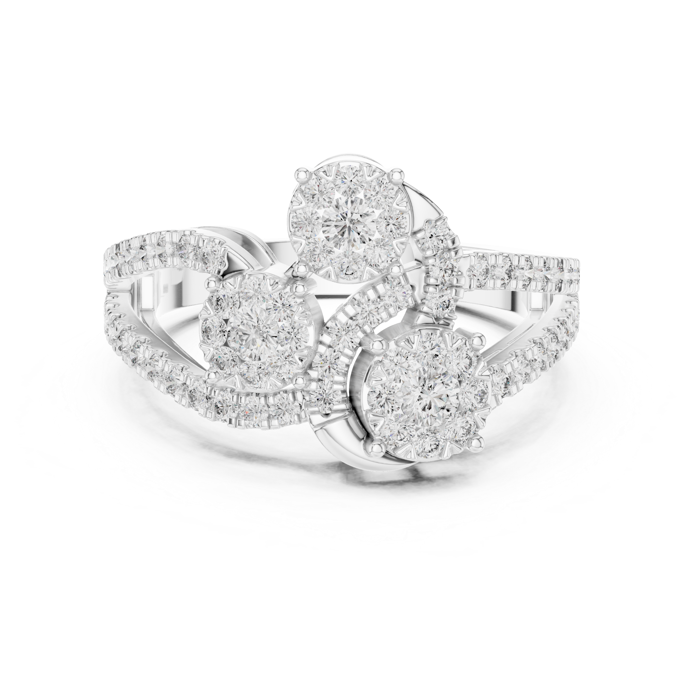 Visionary lab grown diamond women's ring