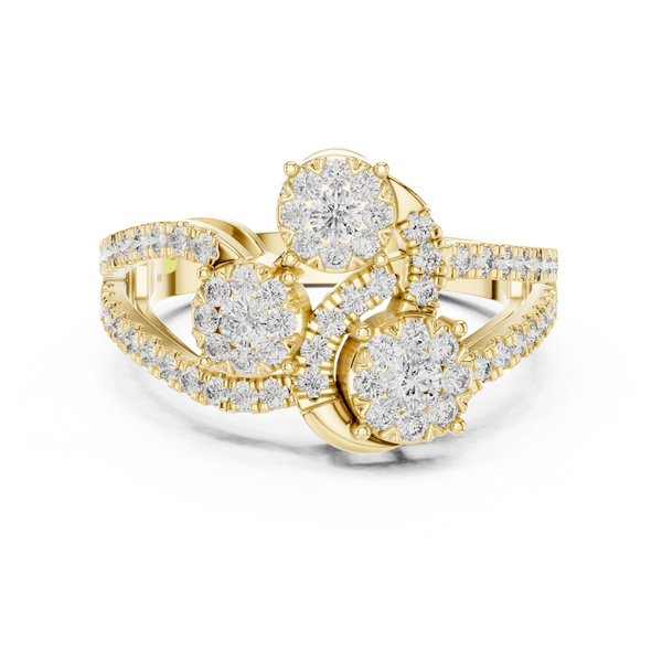 Visionary lab grown diamond women's ring