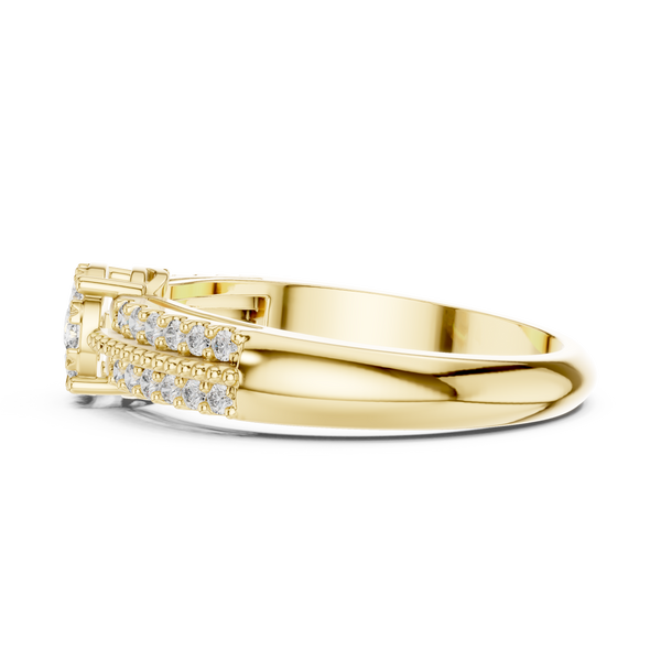 Quintessential lab grown diamond women's ring