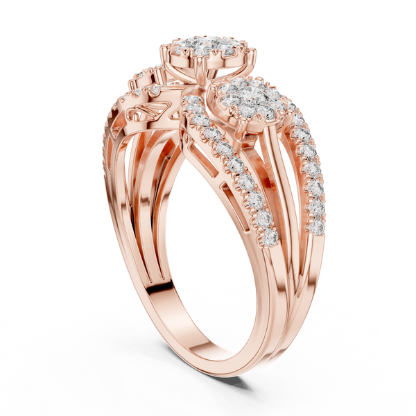 Masterpiece lab grown diamond women's ring