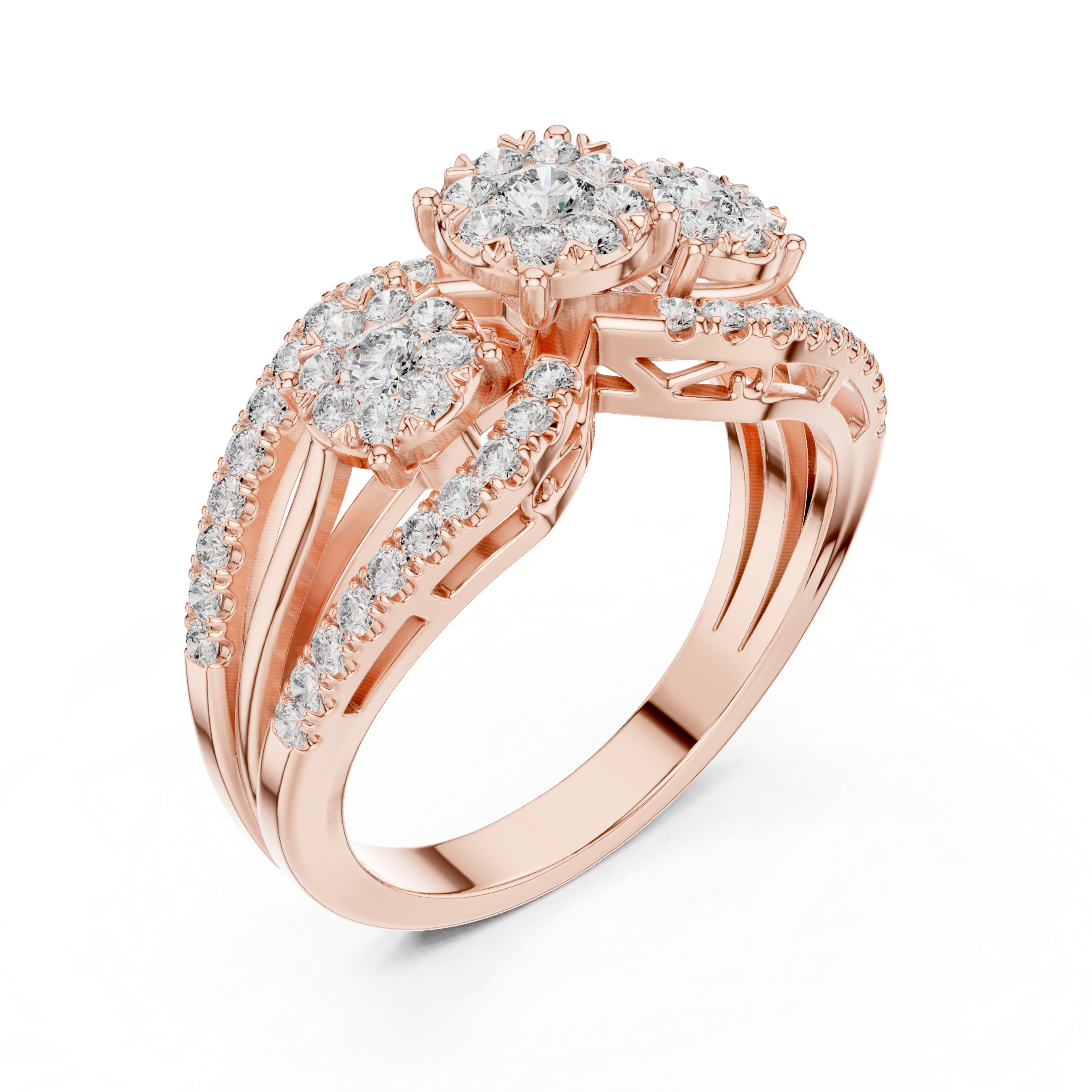 Masterpiece lab grown diamond women's ring