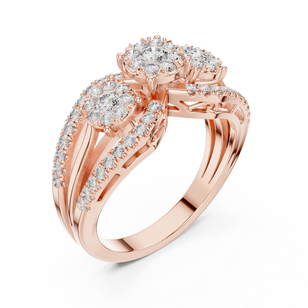 Masterpiece lab grown diamond women's ring