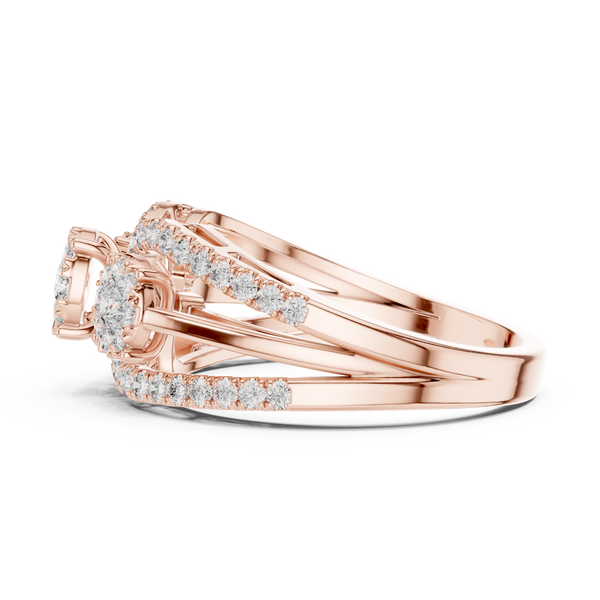 Masterpiece lab grown diamond women's ring