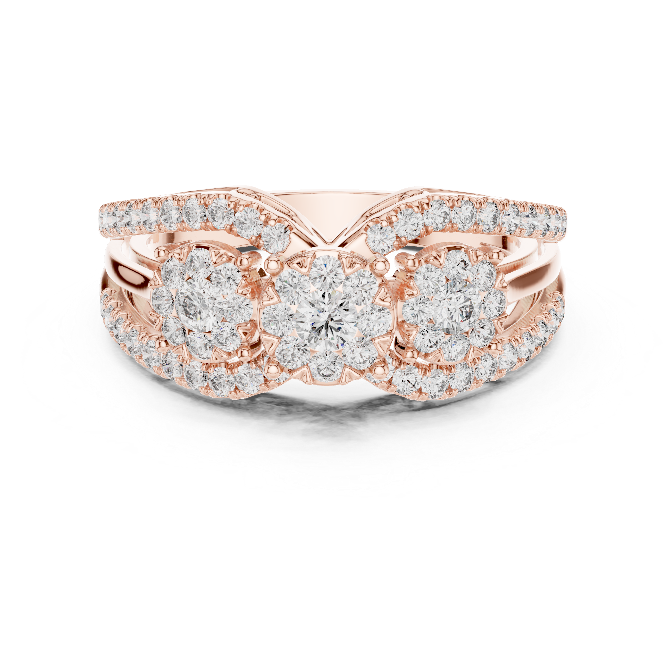Masterpiece lab grown diamond women's ring