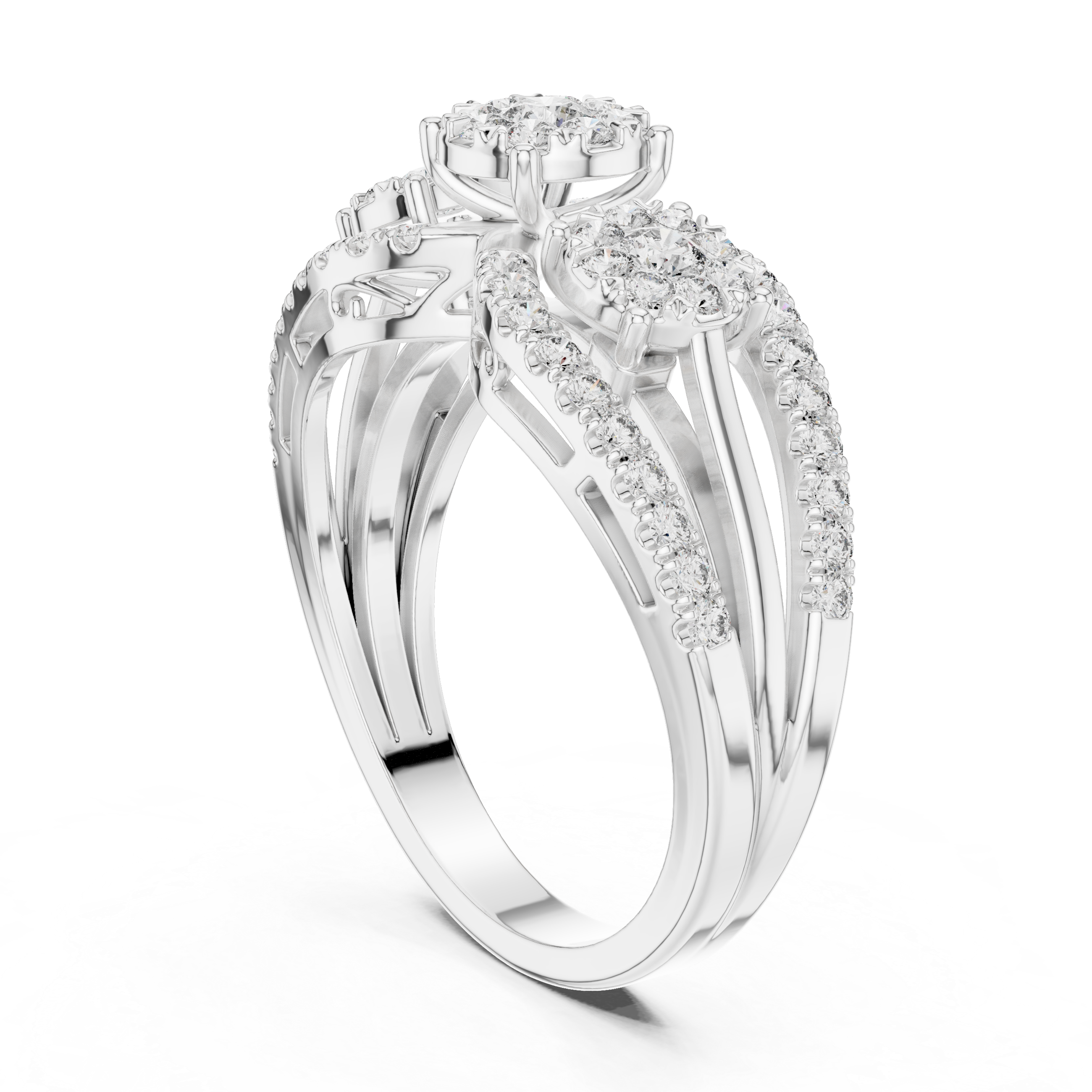 Masterpiece lab grown diamond women's ring
