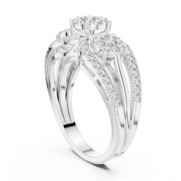 Masterpiece lab grown diamond women's ring