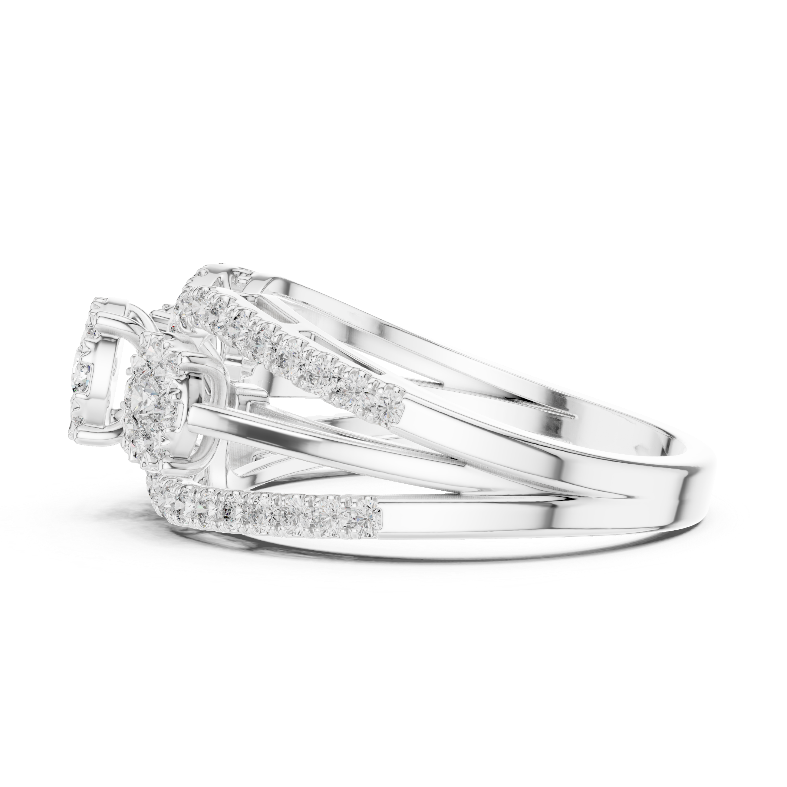 Masterpiece lab grown diamond women's ring