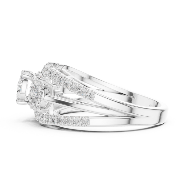 Masterpiece lab grown diamond women's ring