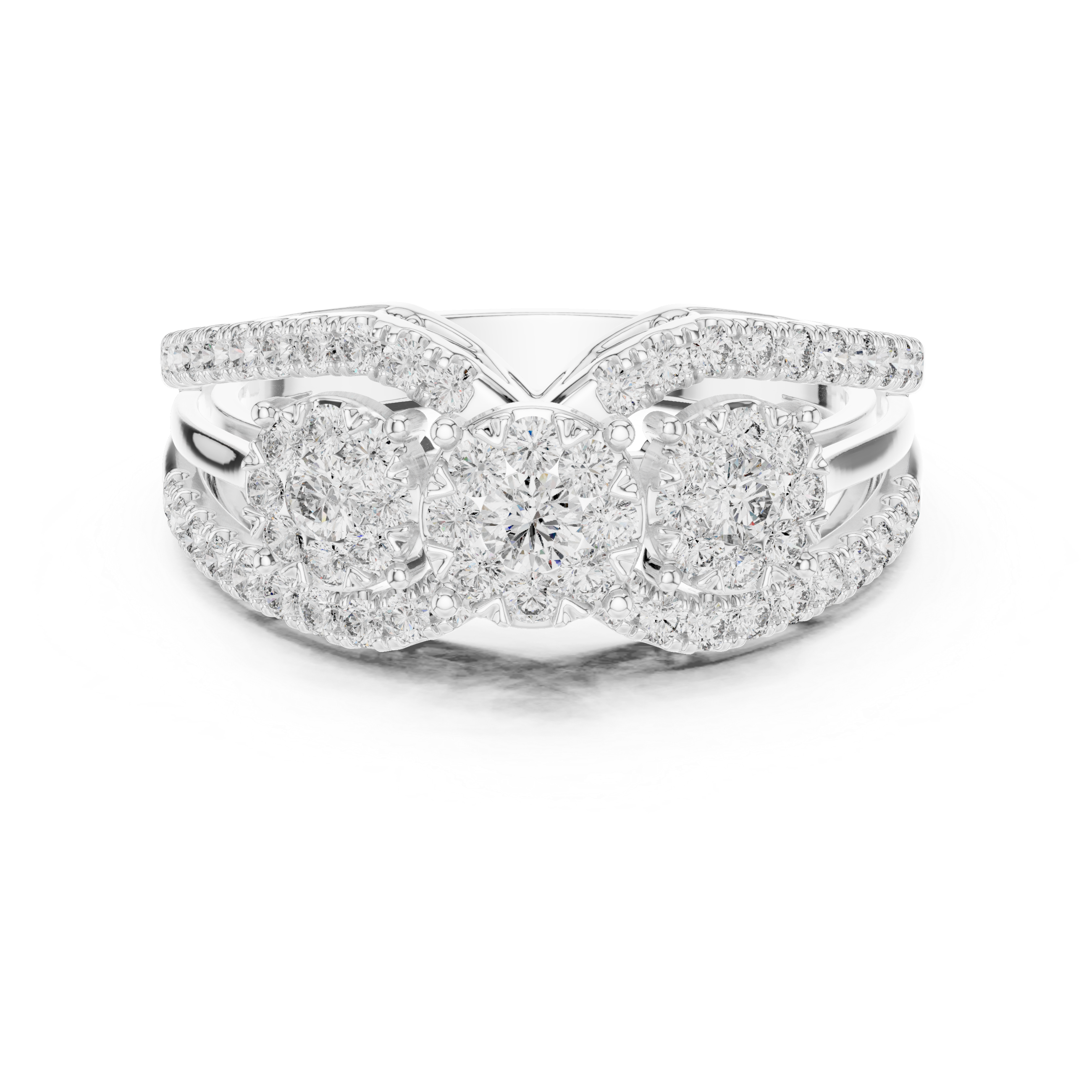 Masterpiece lab grown diamond women's ring