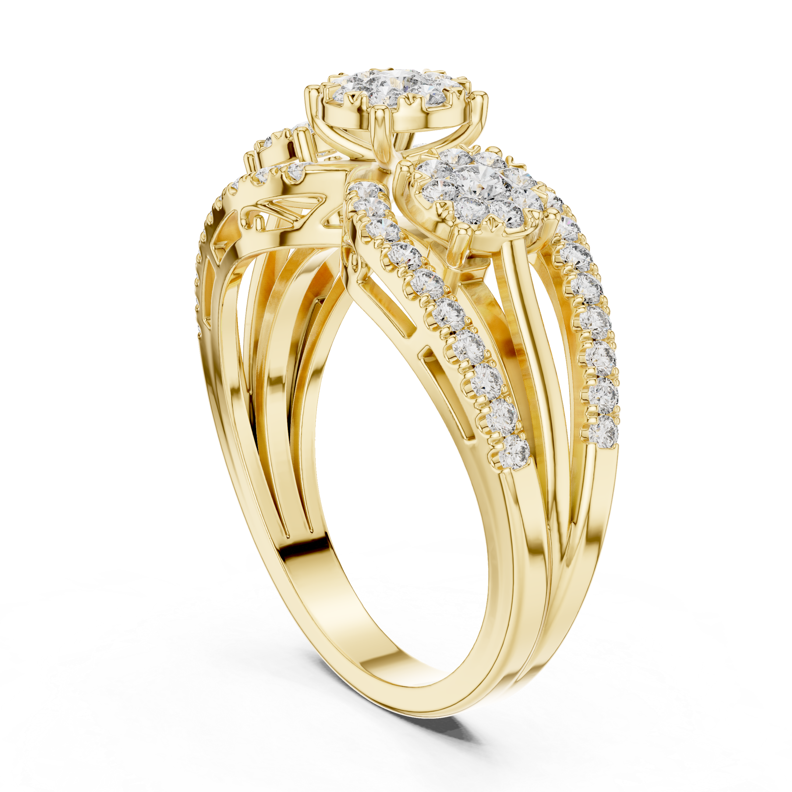Masterpiece lab grown diamond women's ring