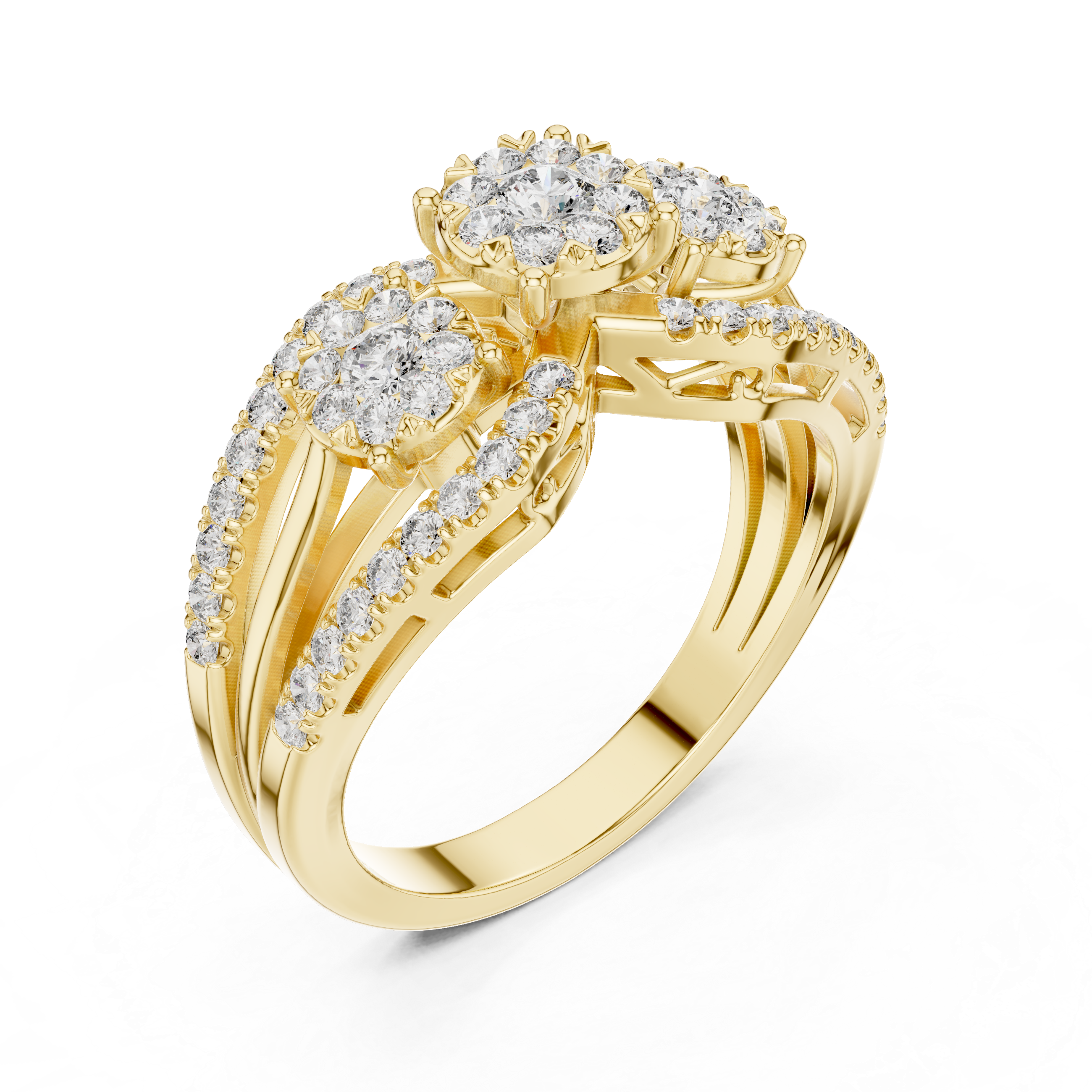 Masterpiece lab grown diamond women's ring