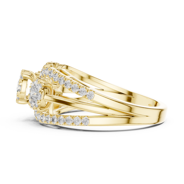 Masterpiece lab grown diamond women's ring