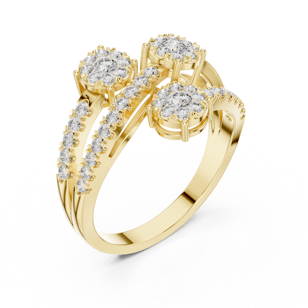 Worthy lab grown diamond women's ring
