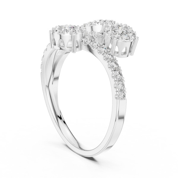 Blissful lab grown diamond women's ring