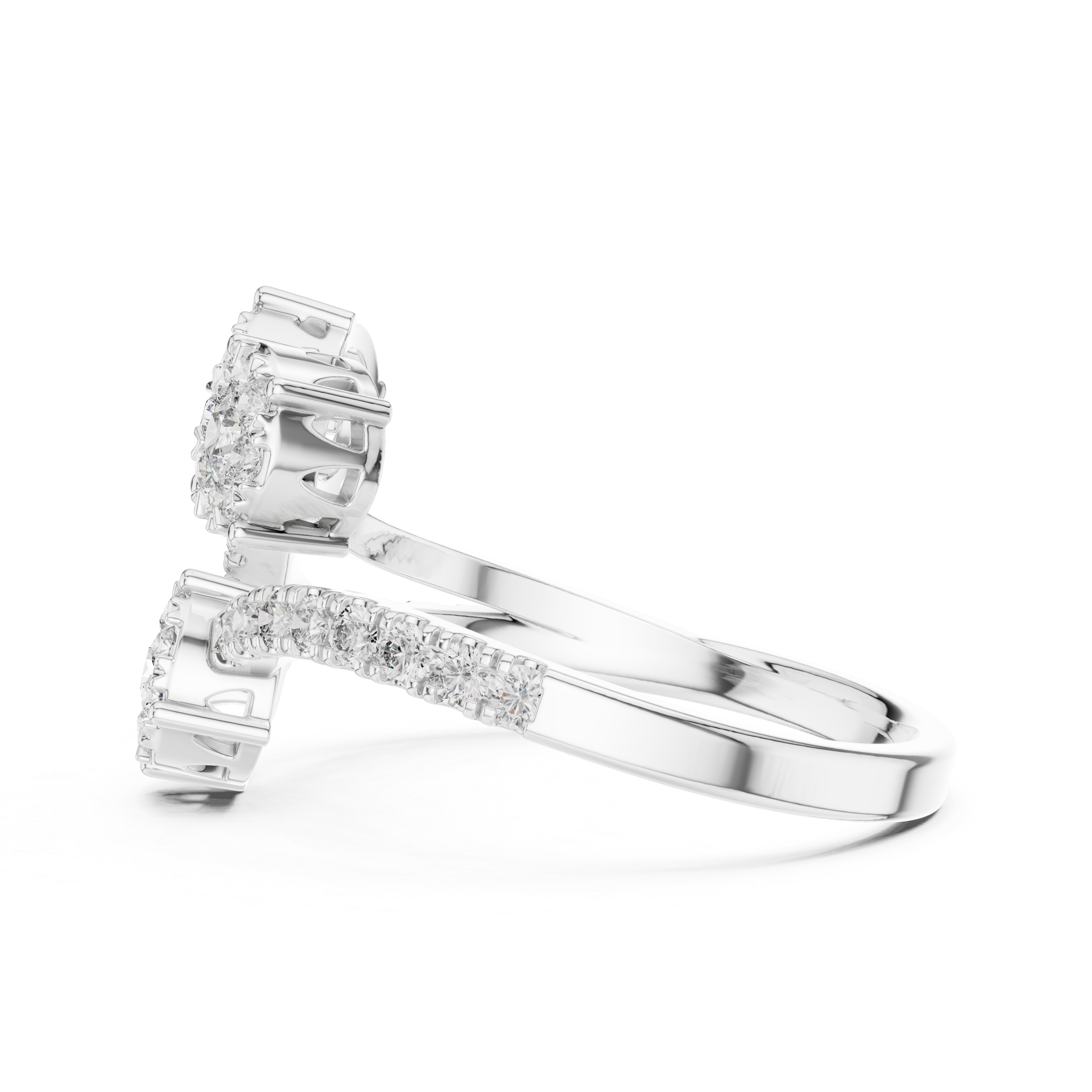 Blissful lab grown diamond women's ring