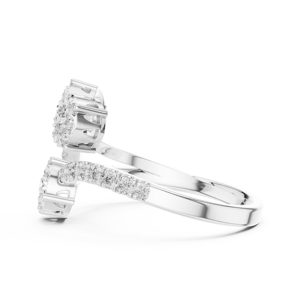 Blissful lab grown diamond women's ring