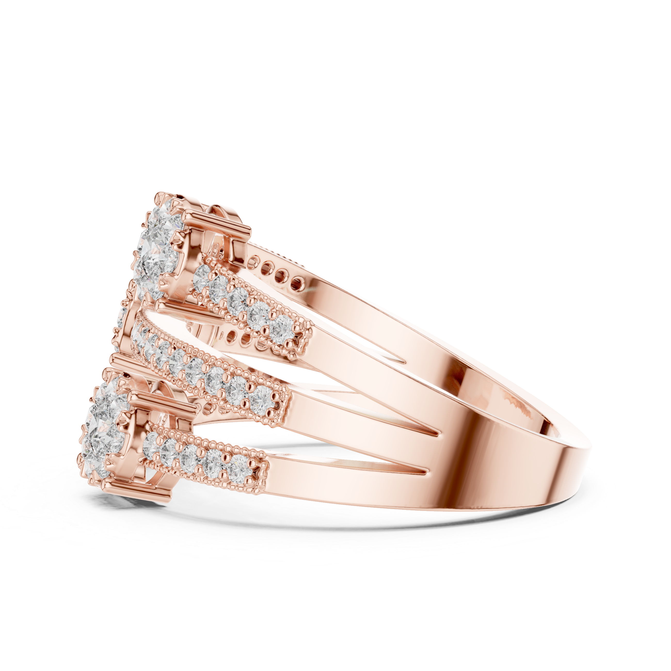 Idyllic lab grown diamond women's ring
