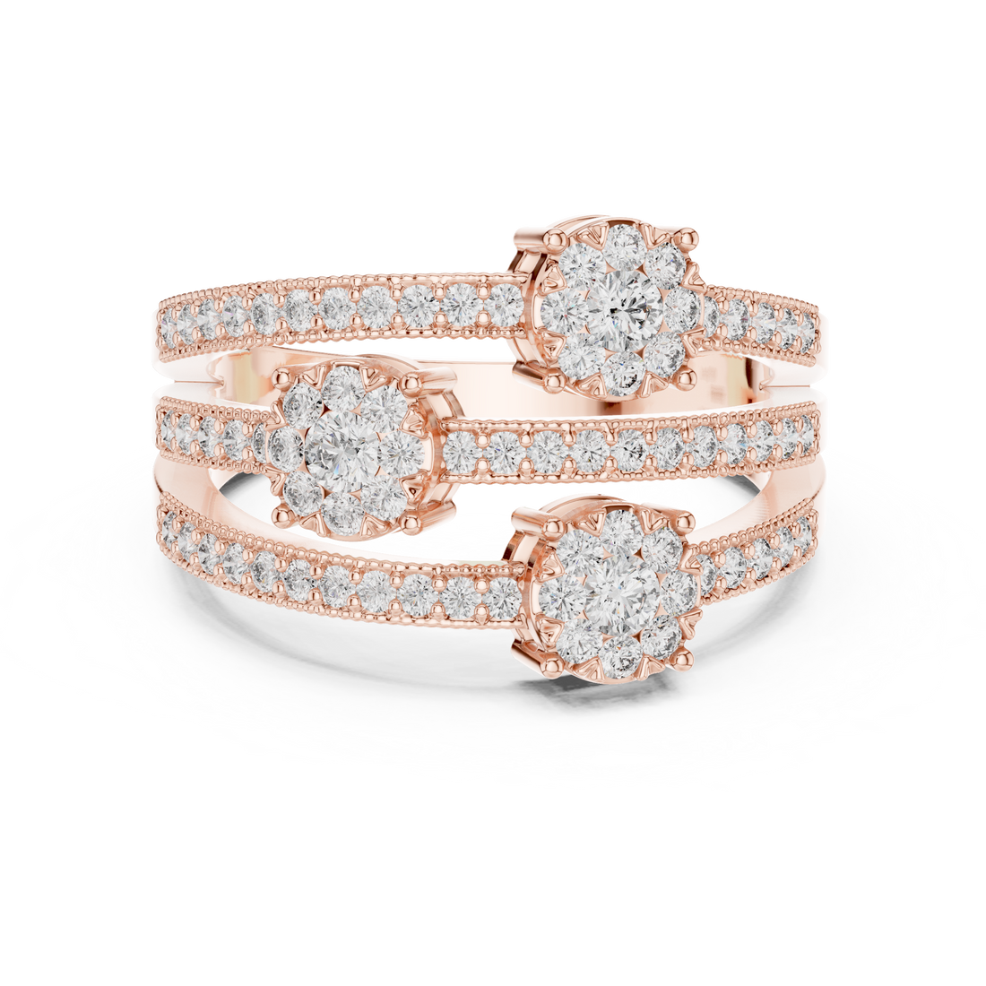 Idyllic lab grown diamond women's ring
