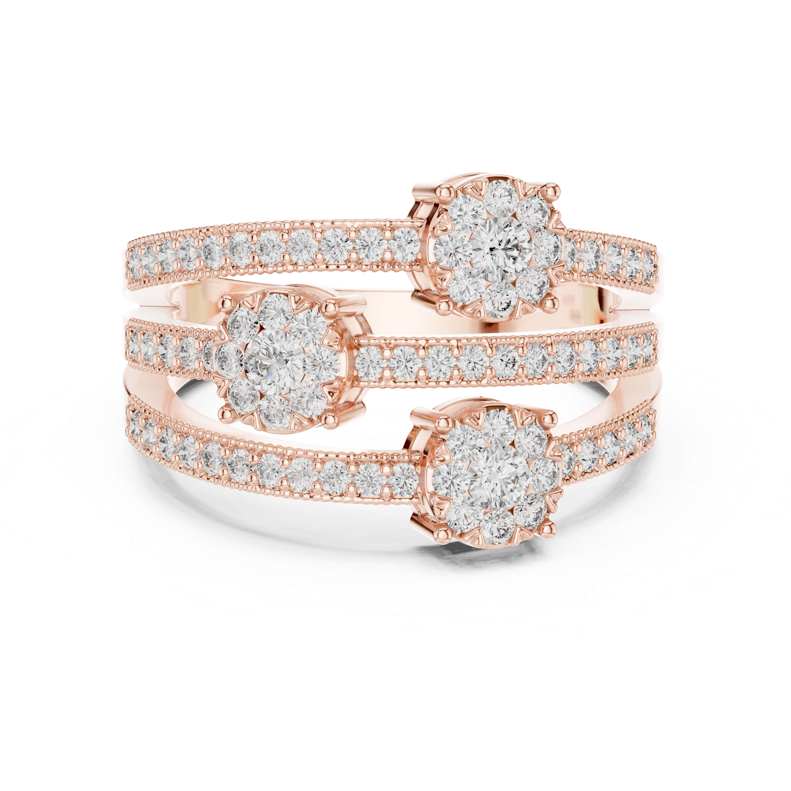 Idyllic lab grown diamond women's ring