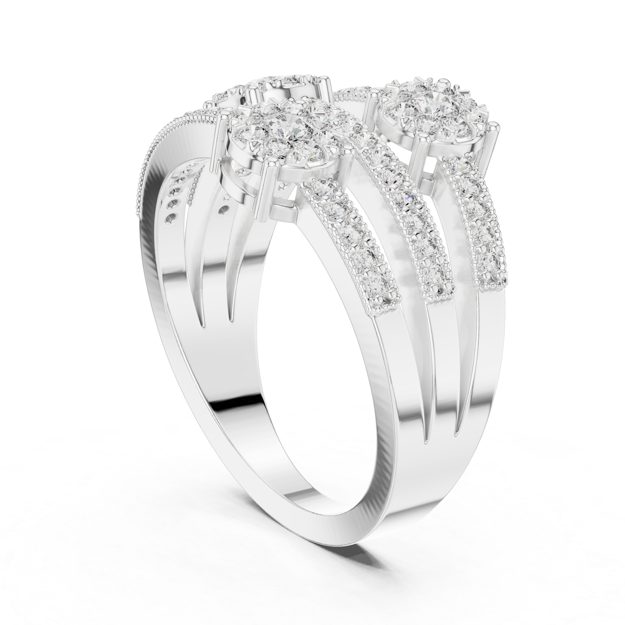 Idyllic lab grown diamond women's ring