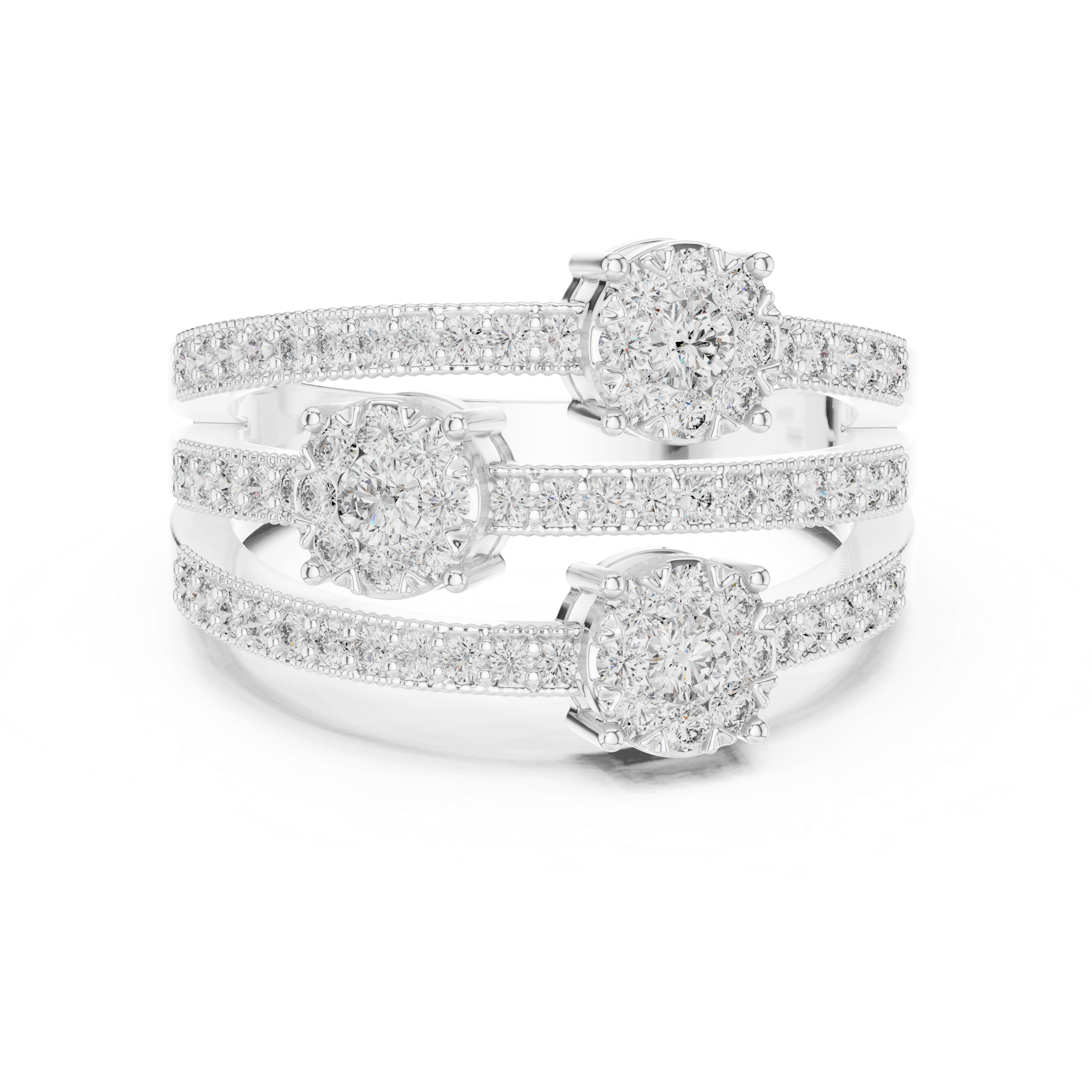 Idyllic lab grown diamond women's ring