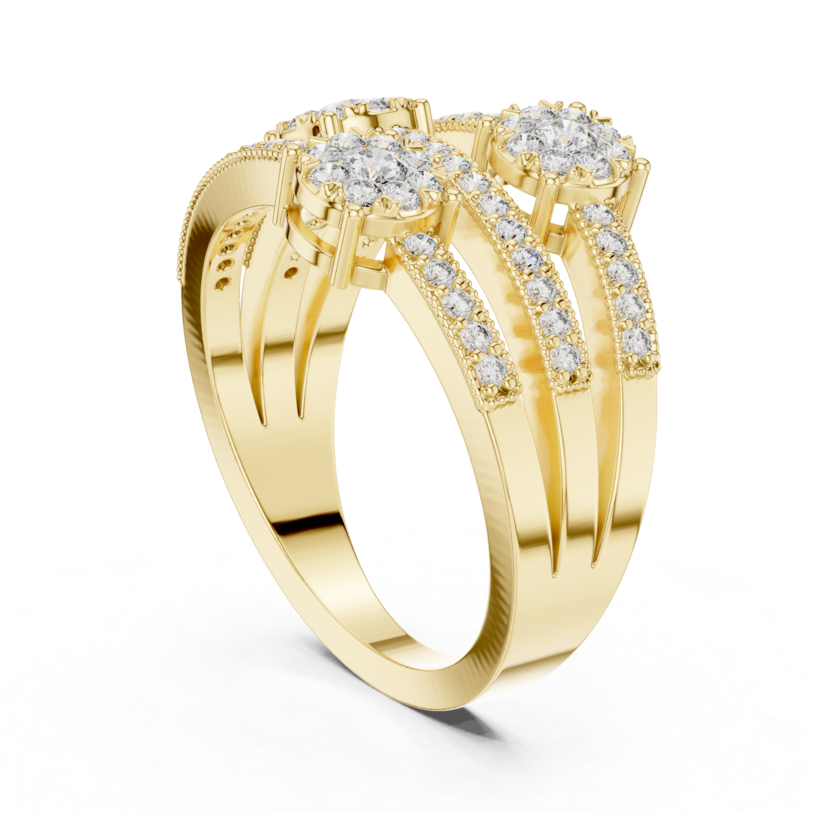 Idyllic lab grown diamond women's ring