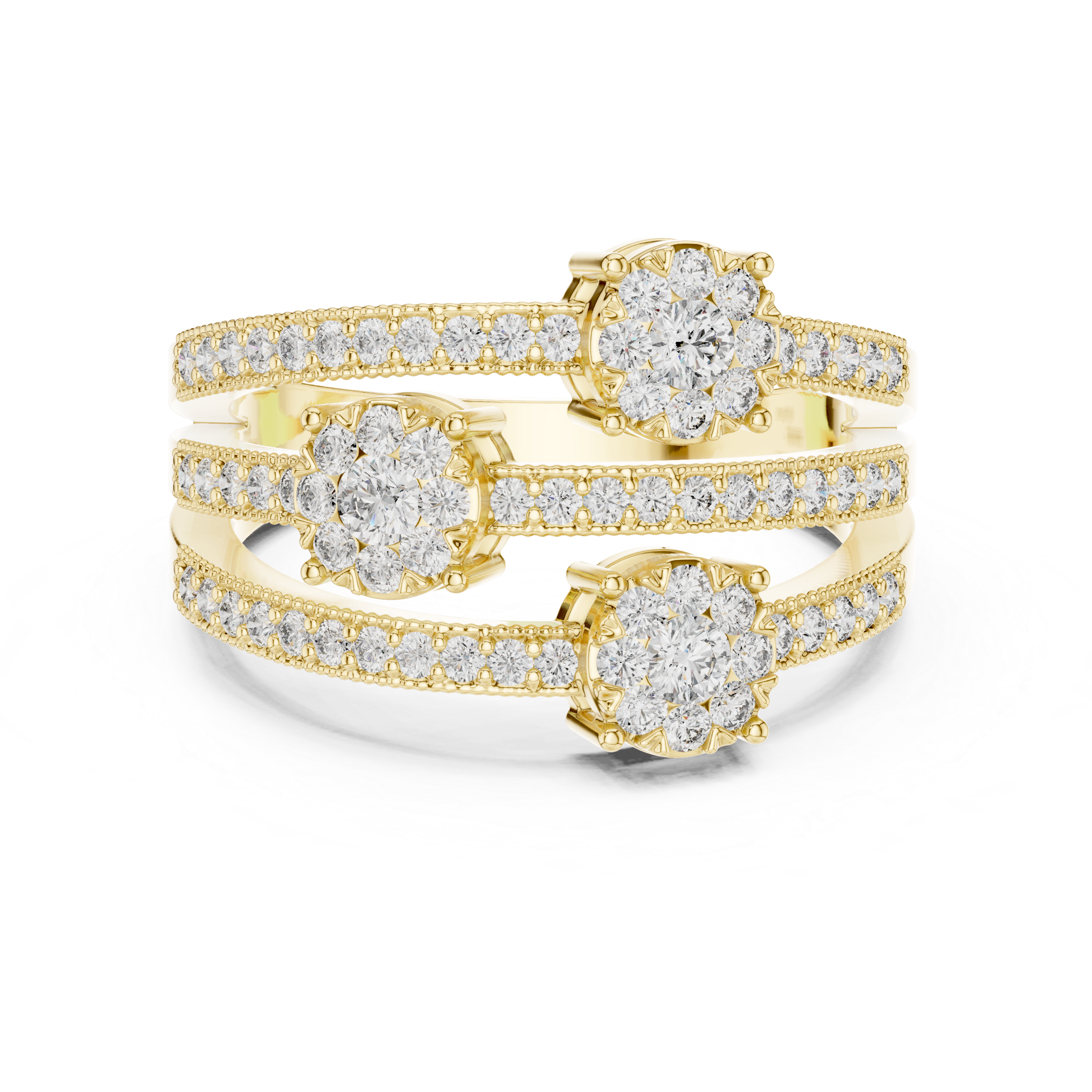 Idyllic lab grown diamond women's ring