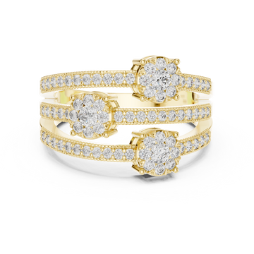Idyllic lab grown diamond women's ring