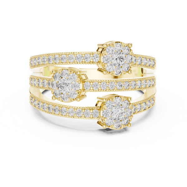 Idyllic lab grown diamond women's ring