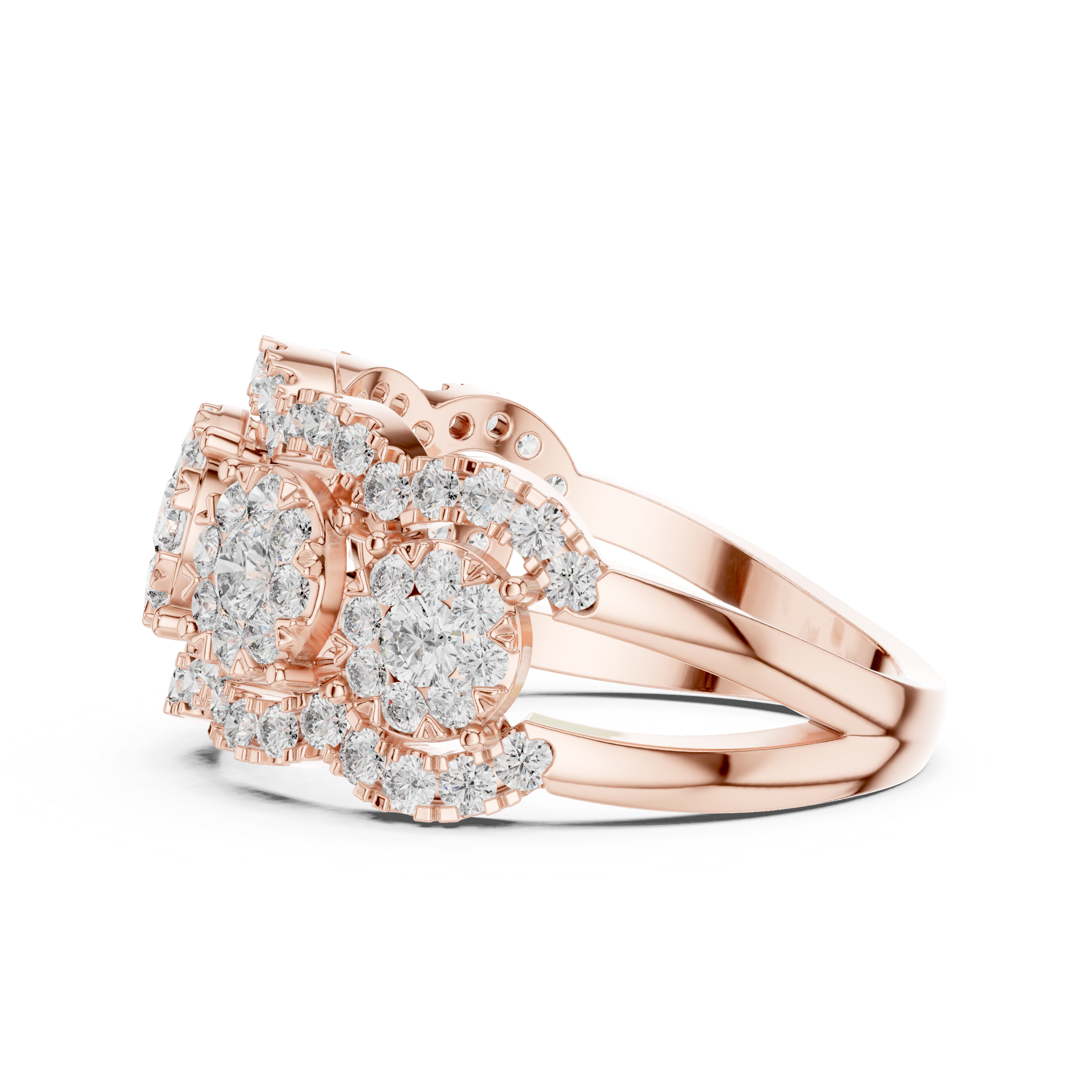 Hidden Gem lab grown diamond ring