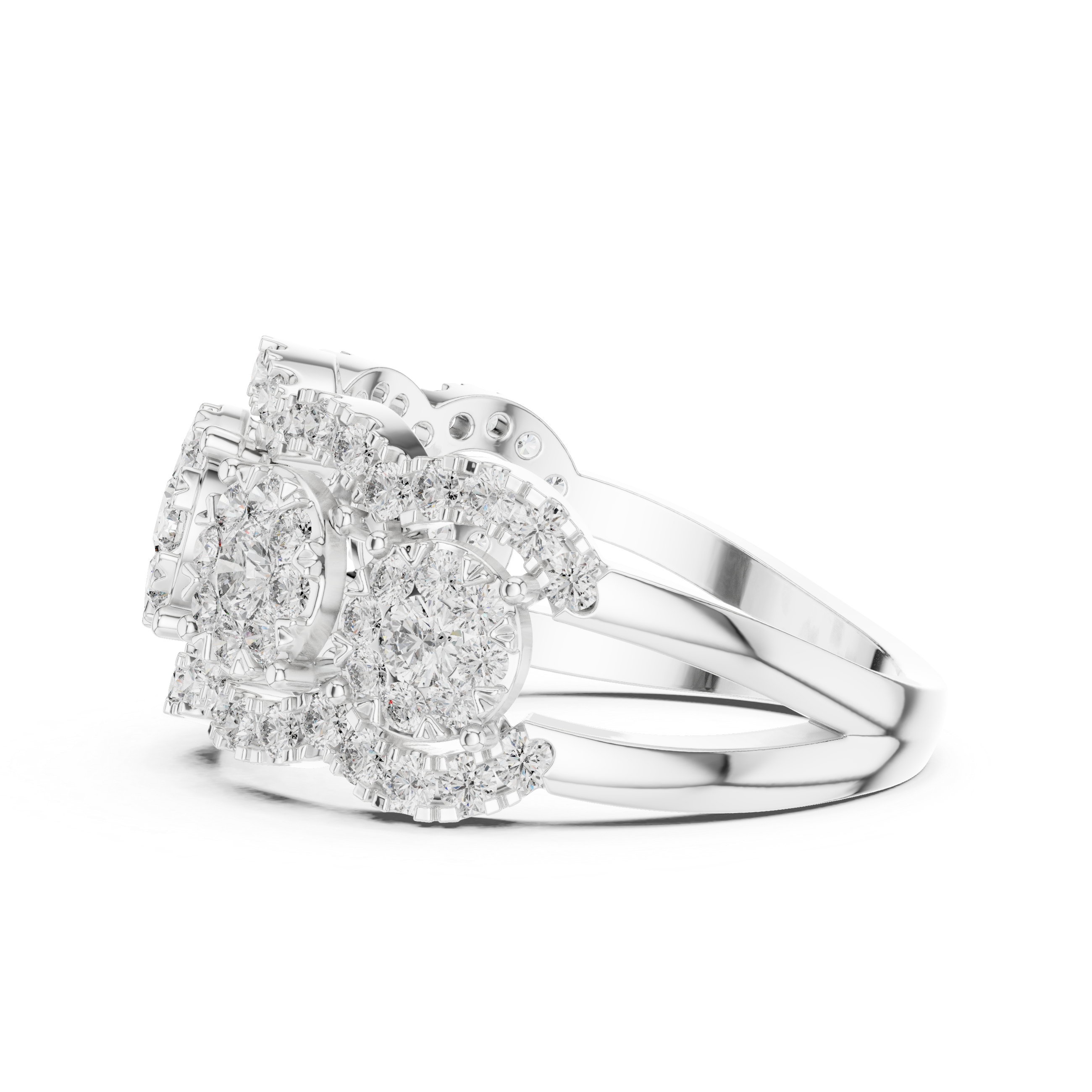 Hidden Gem lab grown diamond ring