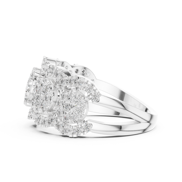 Hidden Gem lab grown diamond ring