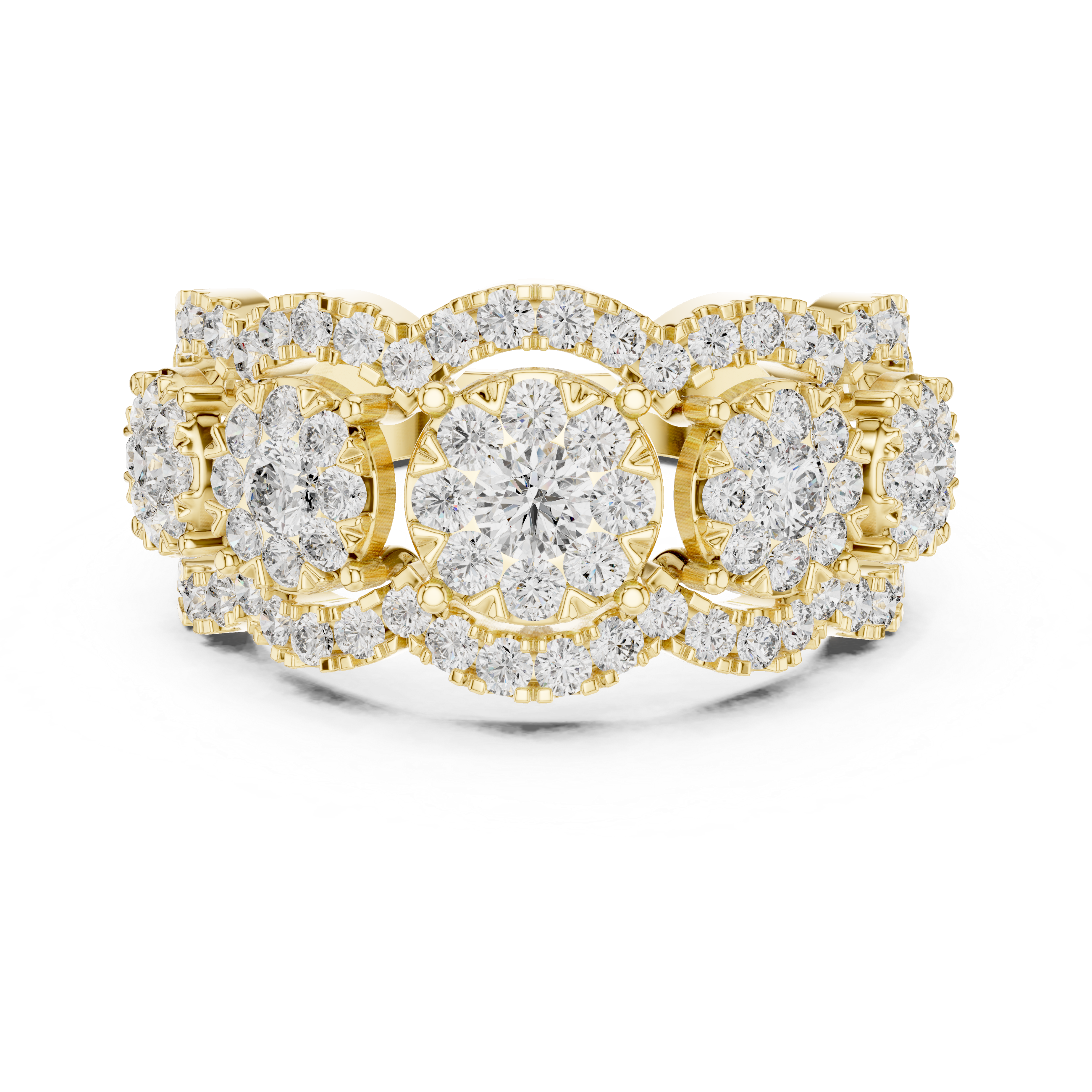 Hidden Gem lab grown diamond ring