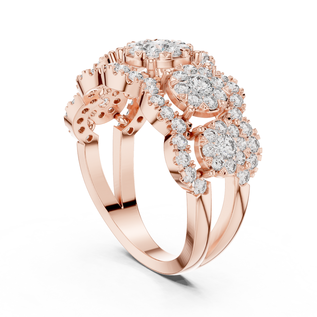 Hidden Gem lab grown diamond ring