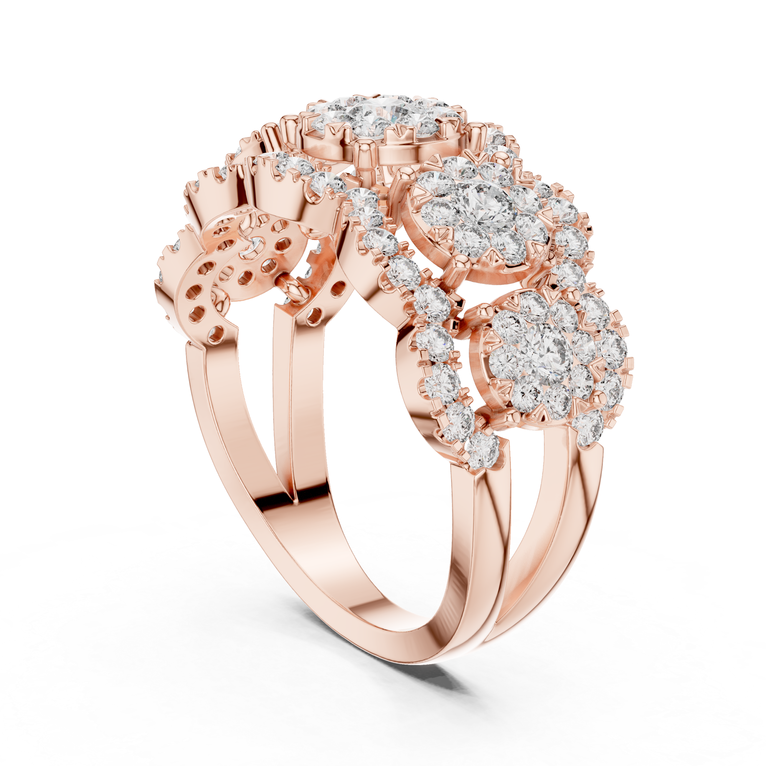 Hidden Gem lab grown diamond ring