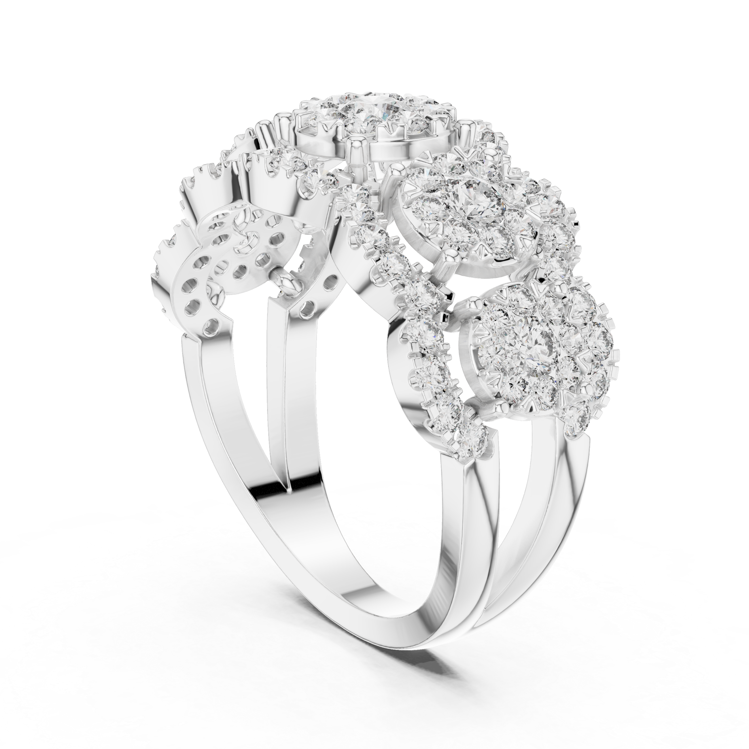 Hidden Gem lab grown diamond ring