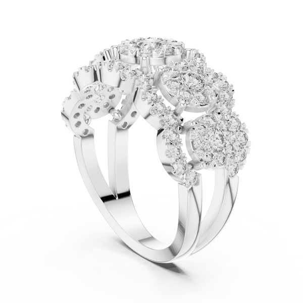 Hidden Gem lab grown diamond ring