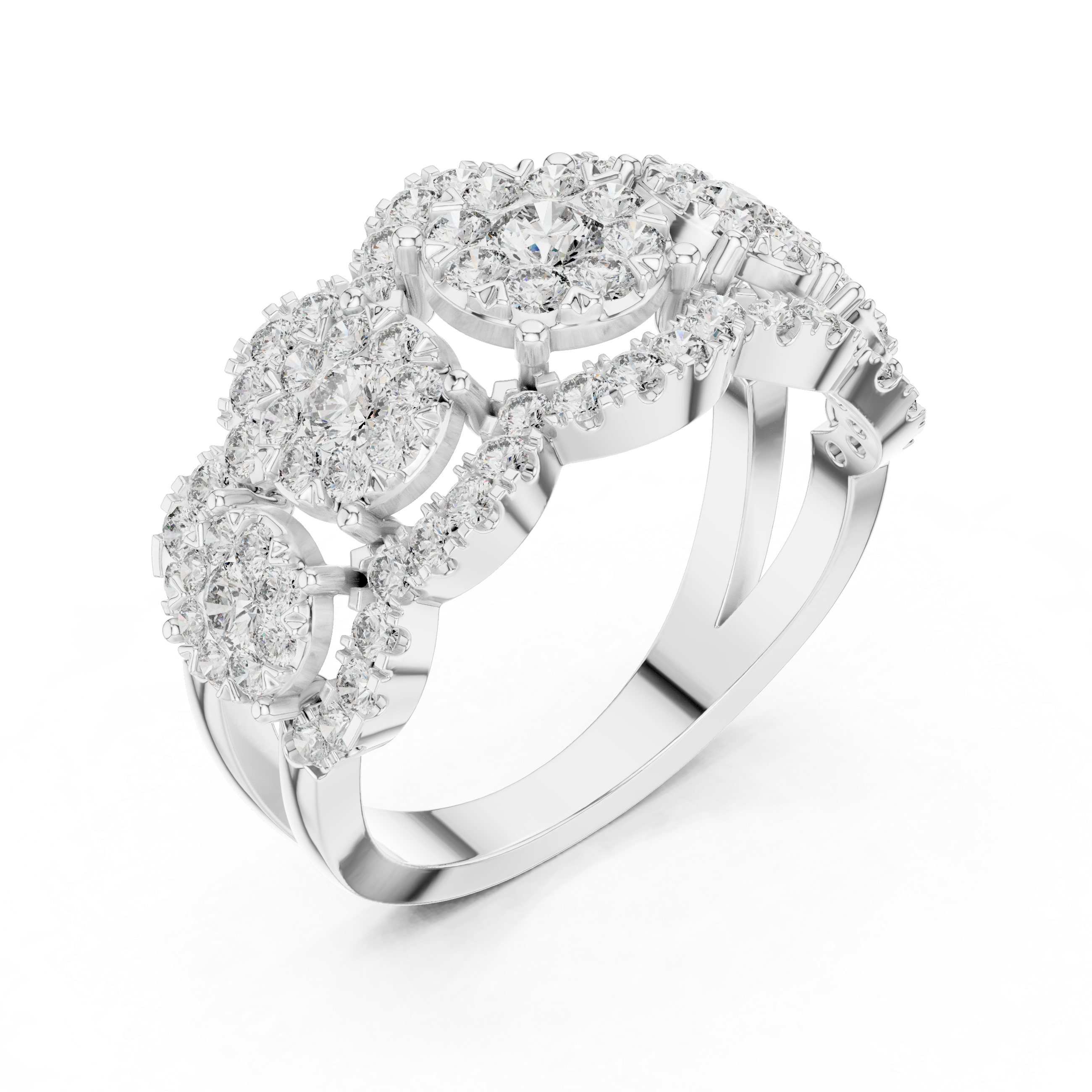 Hidden Gem lab grown diamond ring