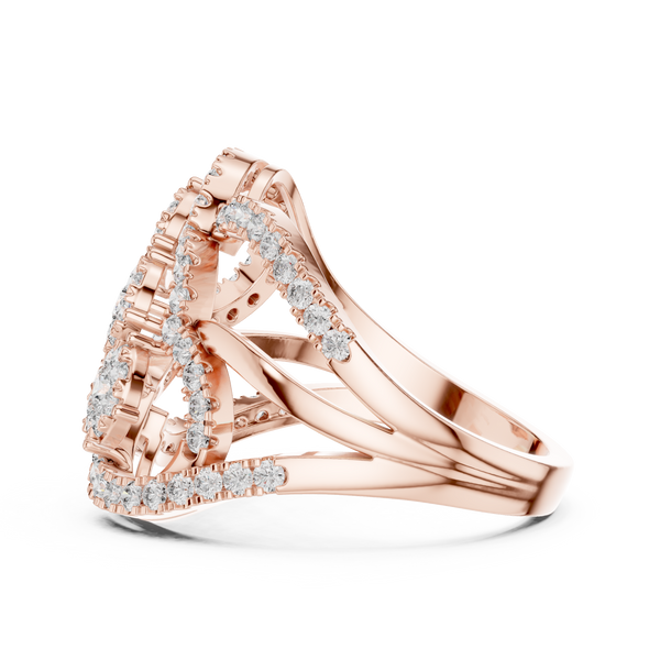 Noble Quest lab grown diamond ring
