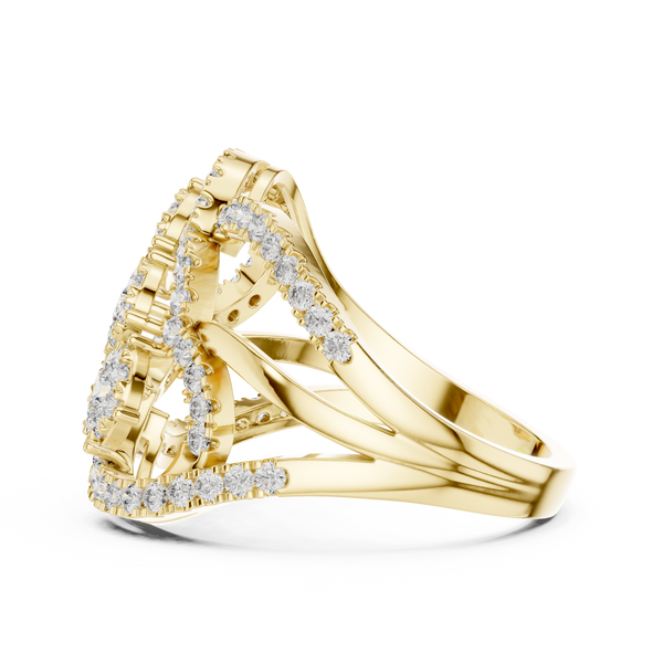 Noble Quest lab grown diamond ring