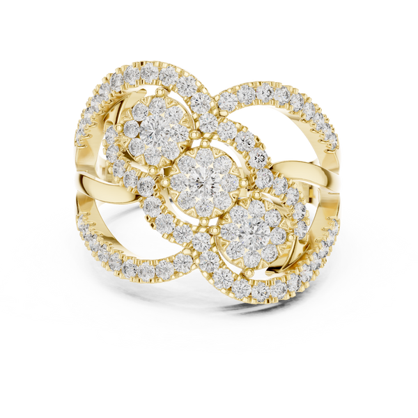 Noble Quest lab grown diamond ring