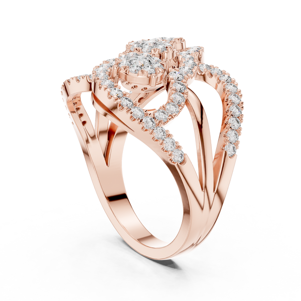 Noble Quest lab grown diamond ring