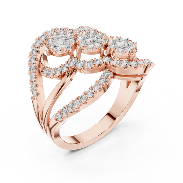 Noble Quest lab grown diamond ring