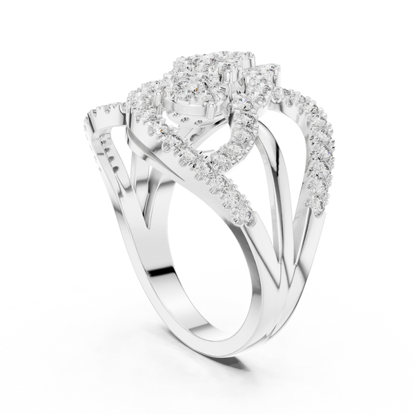 Noble Quest lab grown diamond ring