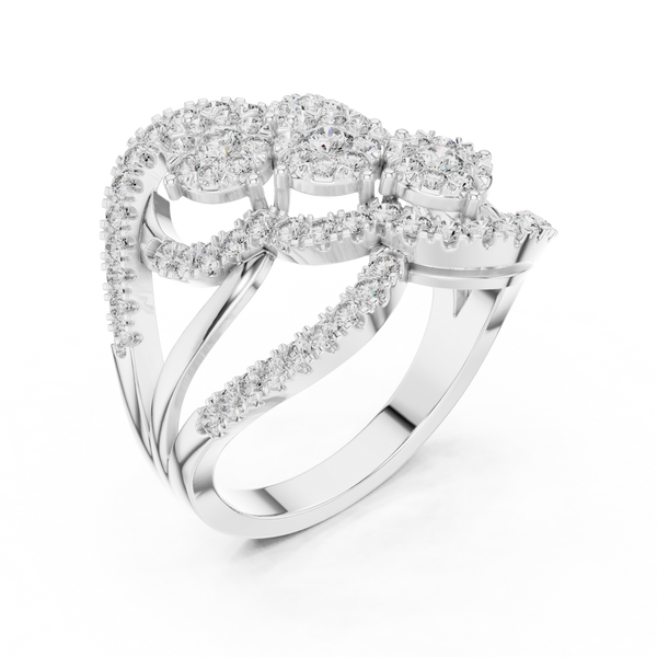 Noble Quest lab grown diamond ring