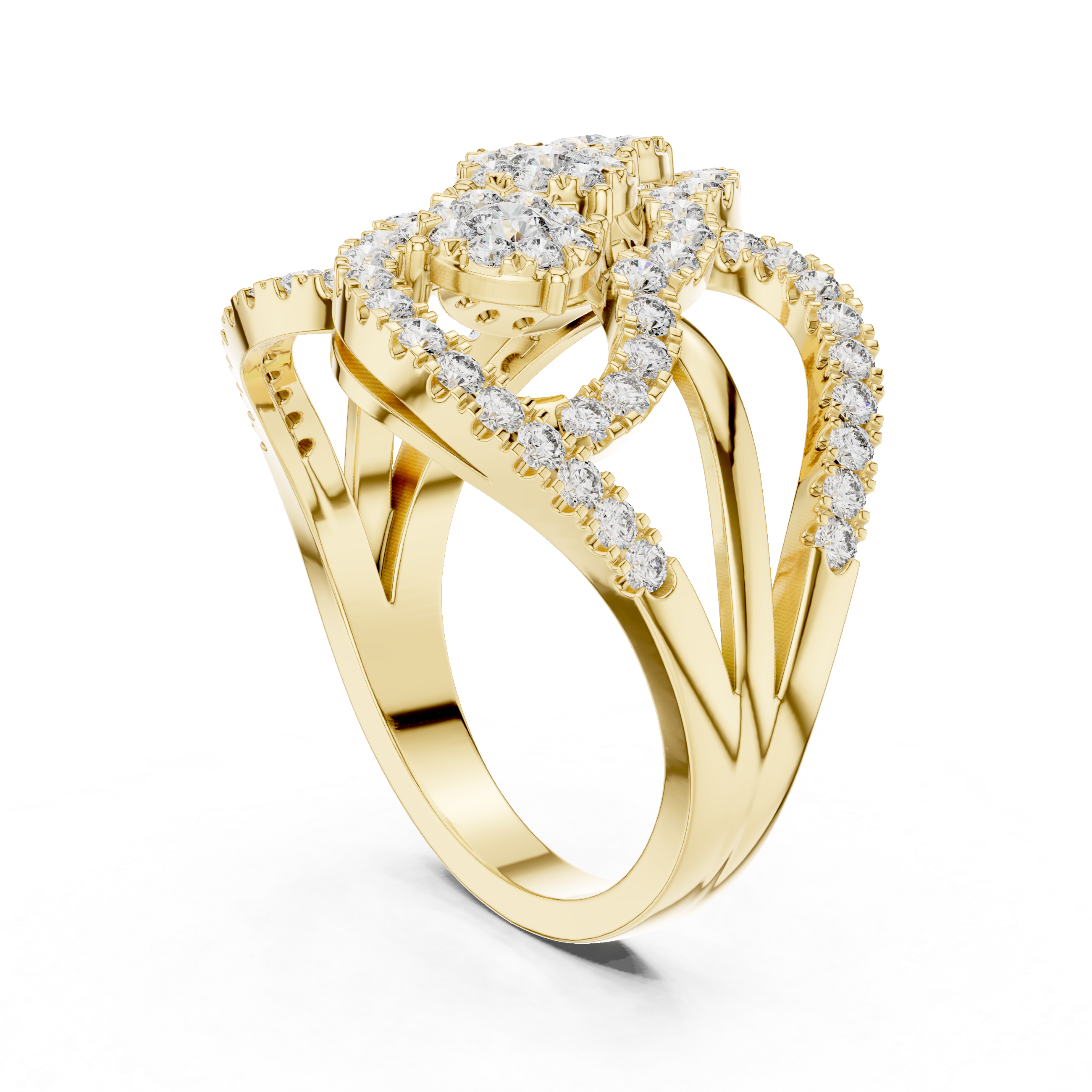Noble Quest lab grown diamond ring