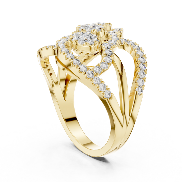 Noble Quest lab grown diamond ring