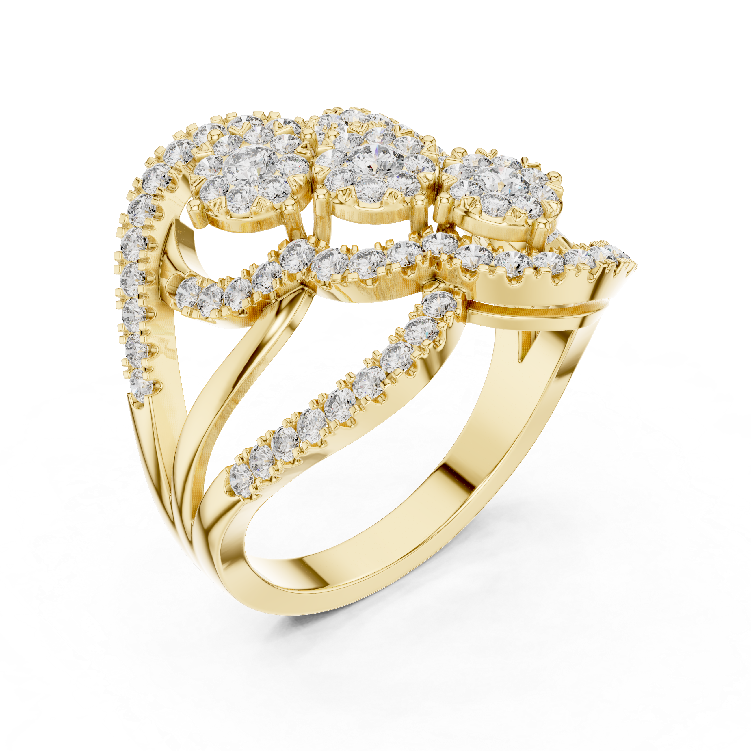Noble Quest lab grown diamond ring